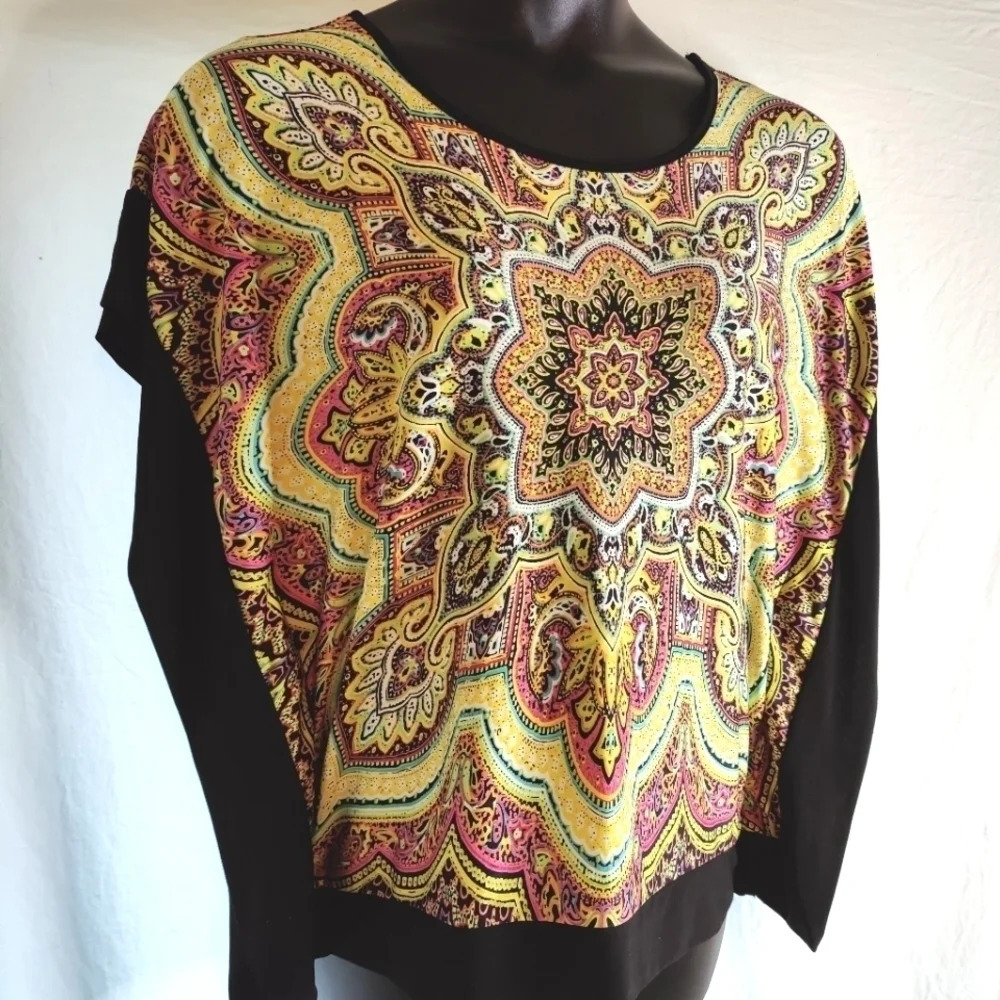 Pretty Kimono Blouse EUC ❤️👘 - Picture 2 of 8